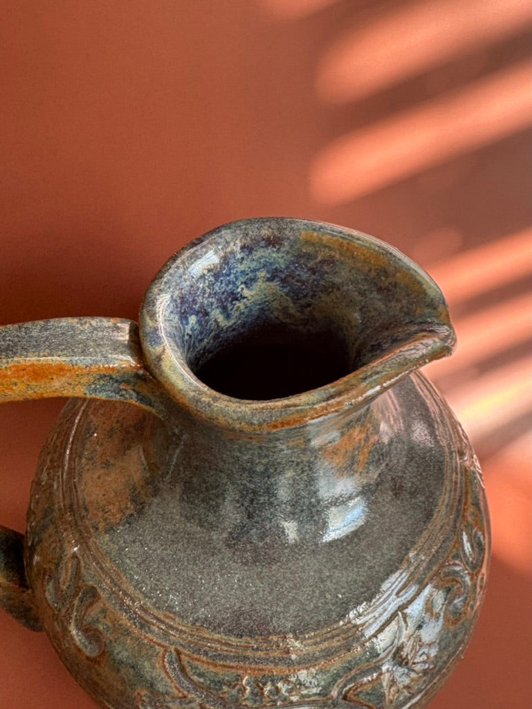 Jeans-like Vase