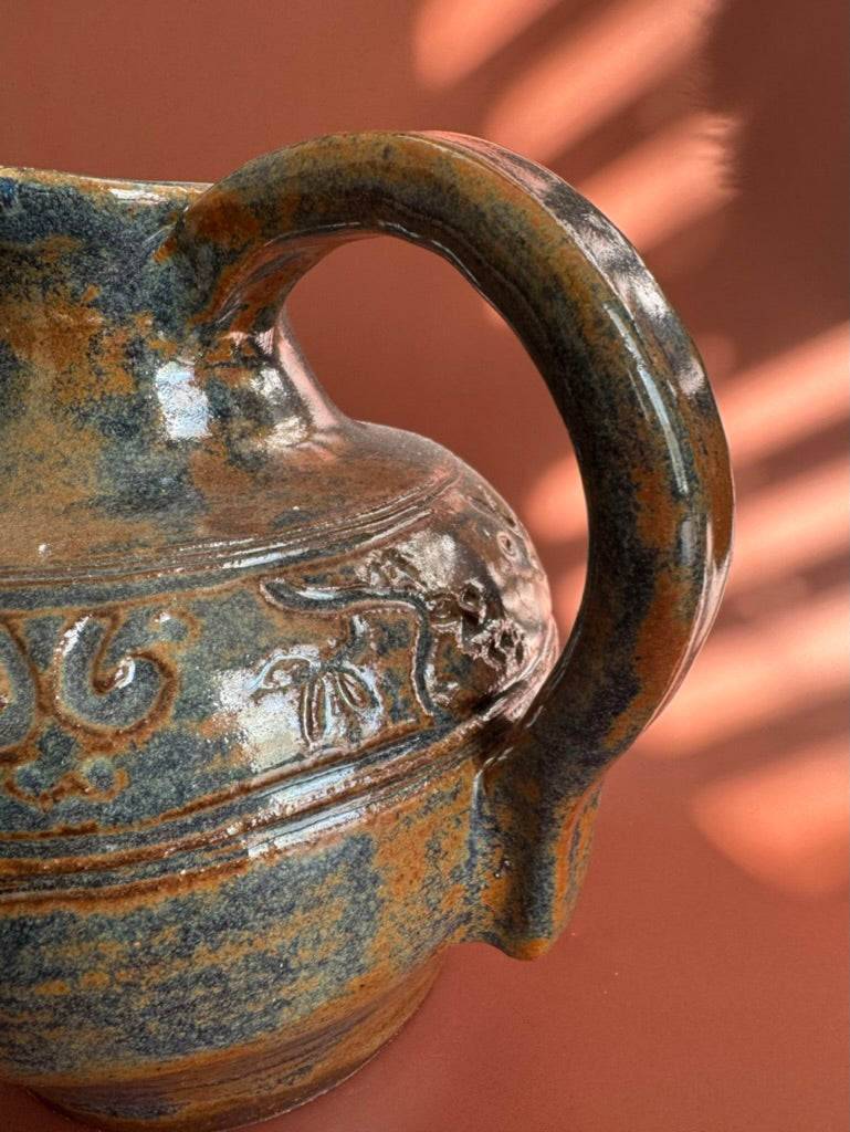Jeans-like Vase