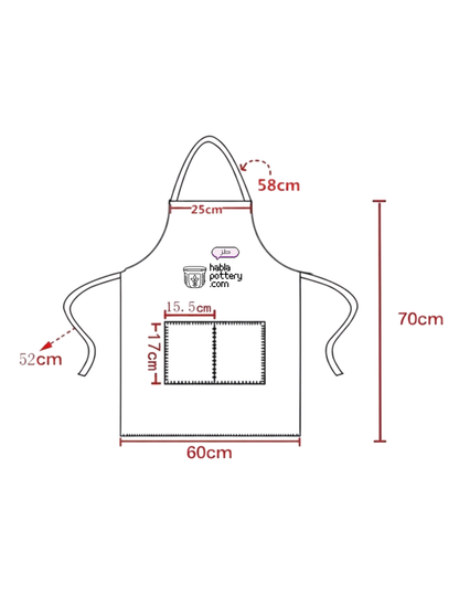 Habla Pottery Apron