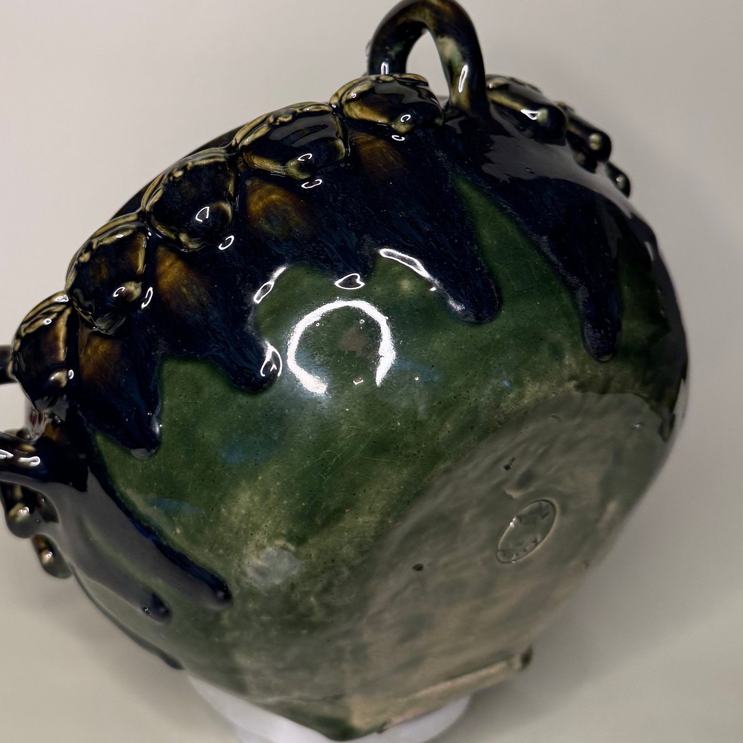 Jaded vase