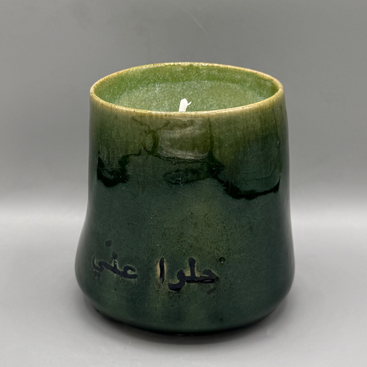 Thumb candle mug