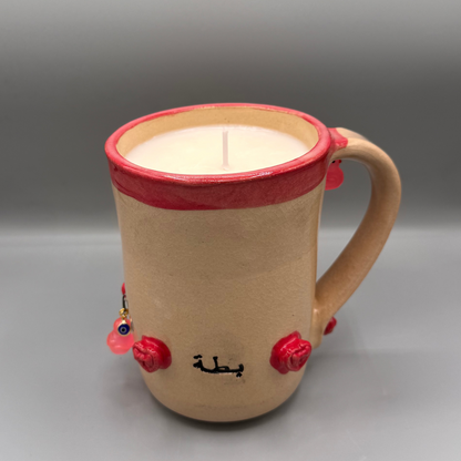 Battah candle cup